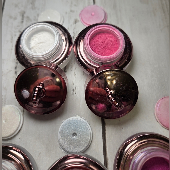 Sistaco Mineral Bond Powder Set - Pink, Silver, White - Picture 3 of 11